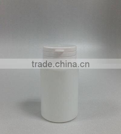 pet plastic bottle 200ml pill bottle flip top cap