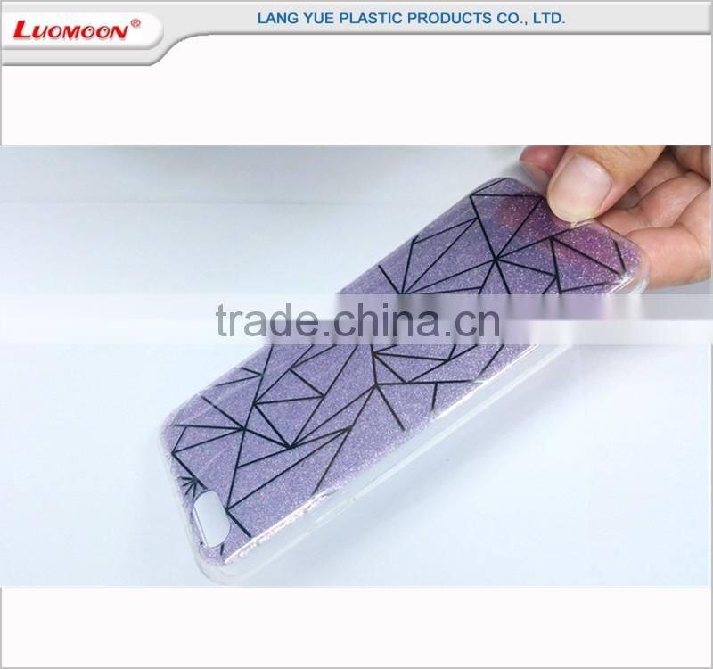 glitter mobile phone case cover for xiaomi redmi 3 4 5 s pro