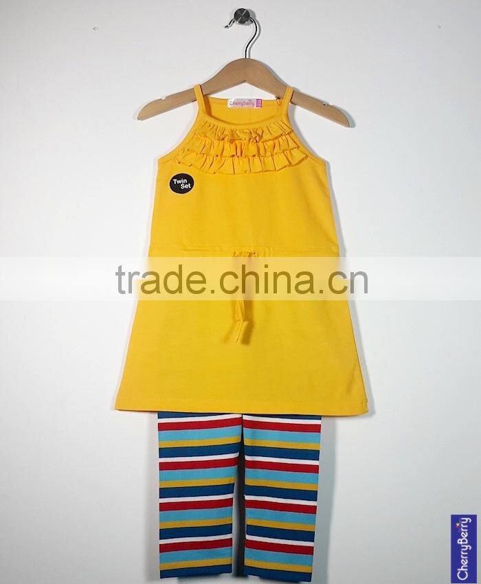 baby summer clothes set; baby clothing, clothing, baby printed set;