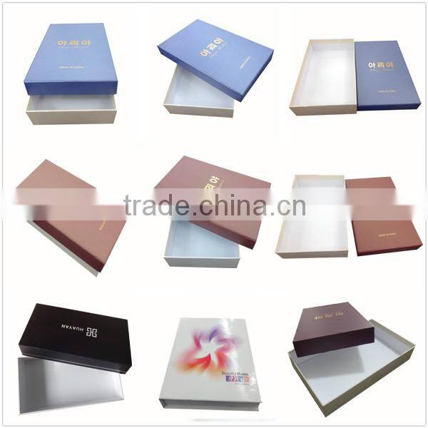 Professional production custom gift paper box
