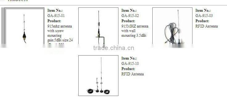 High power RFID 915MHZ Antenna with screw mounting (ce+rohs)