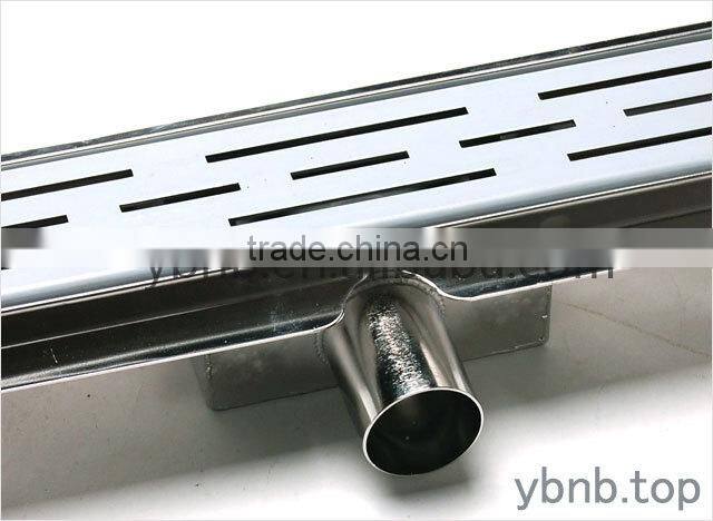 top quality stainless steel 304 bathroom long floor drain/shower drain