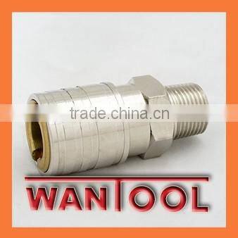 1/4body europe industrial type brass male coupler for quick coupler