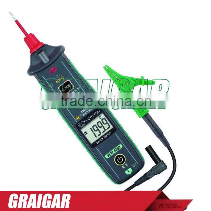KYORITSU 4300 DIGITAL DISPLAY NEW Simplified Earth Tester