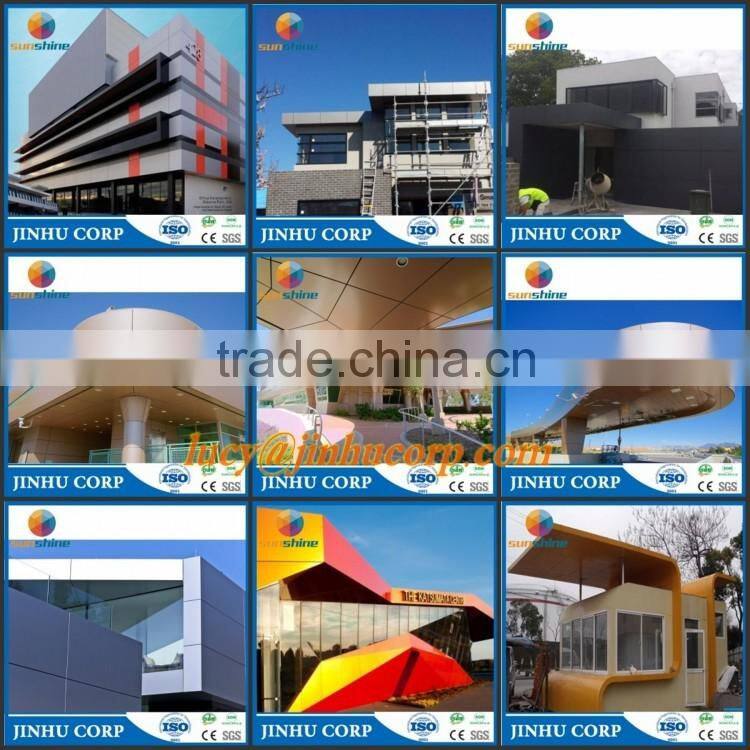 Aluminium Plastic composite Panel, Wooden color /marbling granit aluminum composite panel