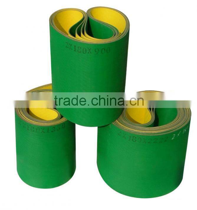 China Popular 28oz Cotton Flat Transmission Belt For Agriculture Industry