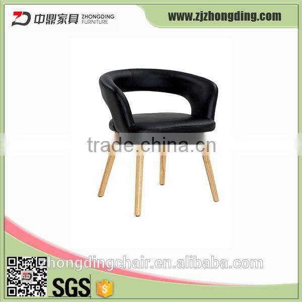 L-153 Comfortable wooden legs leisure chair for sale