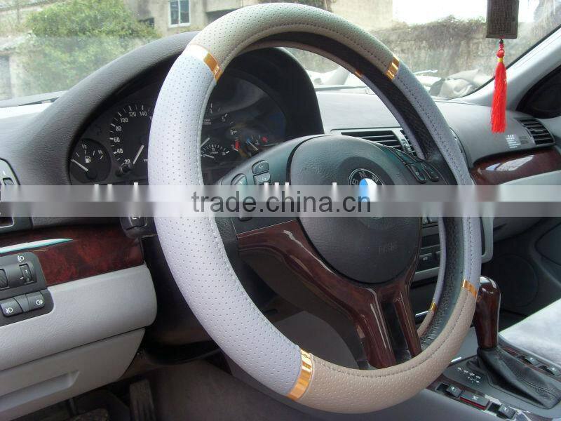 black PVC truck steering wheel covers for used cars From manufacture
