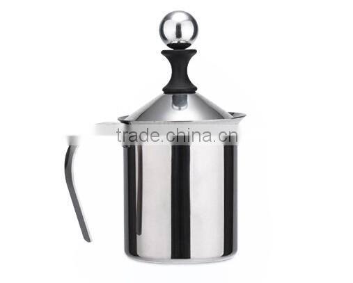 High stainless steel milk cup milk cup 400ml or 800ml and coffee cup