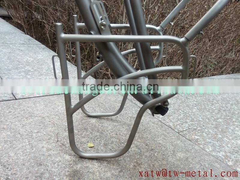 titanium truss fork with front rack titanium bicycle rack customize titanium truss fork