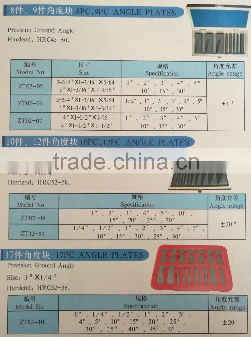 precision angle plates