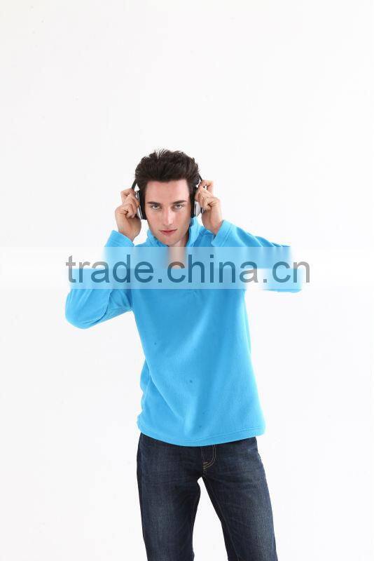 men's branded hunting polar fleece jacket