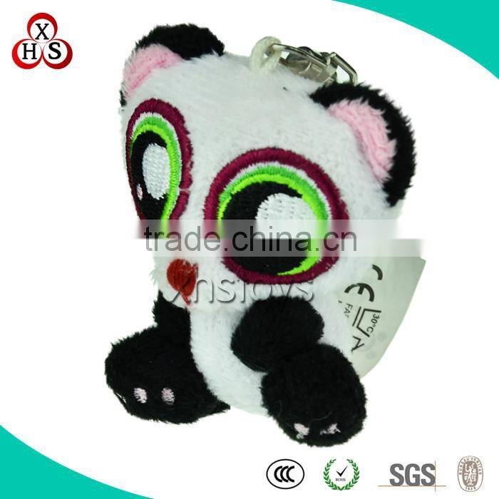 Funny Felt Fabric Customed Soft moscots key chain for sale