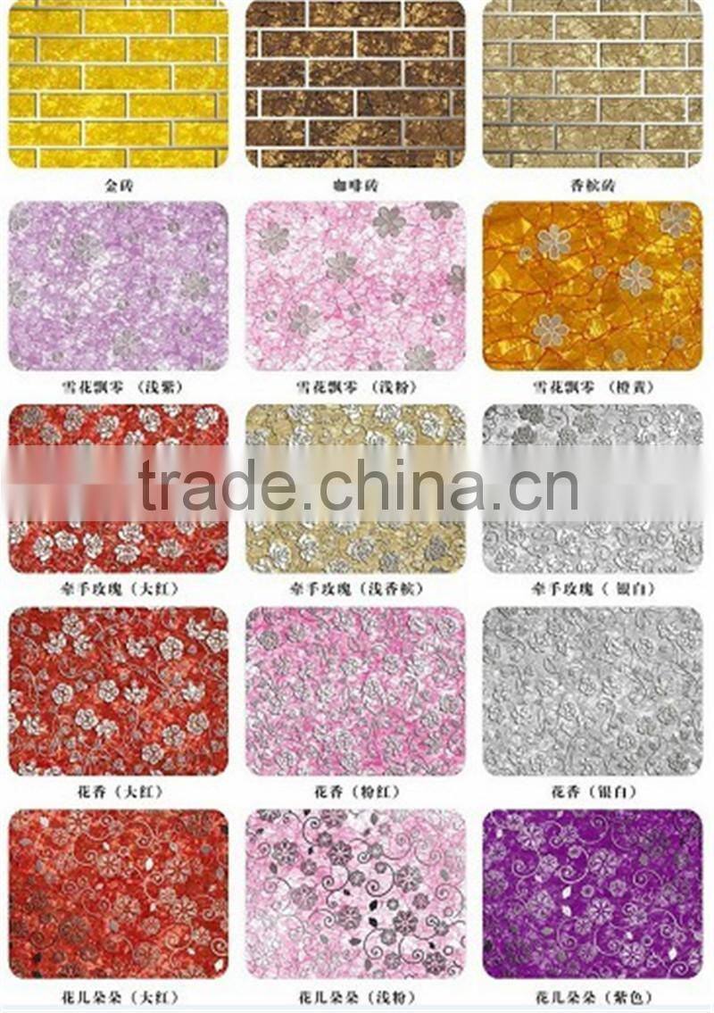 ice flower glass for kitchen cabinet door glass
