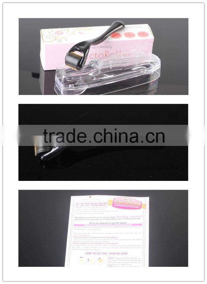 GTO new 600 needles 360 degree rotating derma roller
