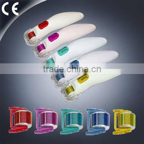 new technology high frequency galvanic facial massage machine dermaroller derma roller L007