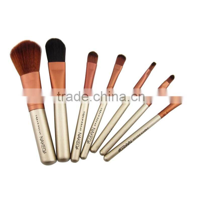 Professional 7pcs/set nake 4 makeup brushes tools set NK4 Make up Brush Set