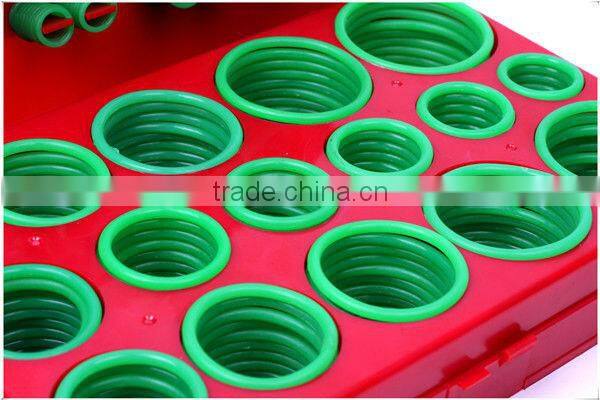 Rohs Certification TC 420pc High quality Green Rubber O-ring Assortment