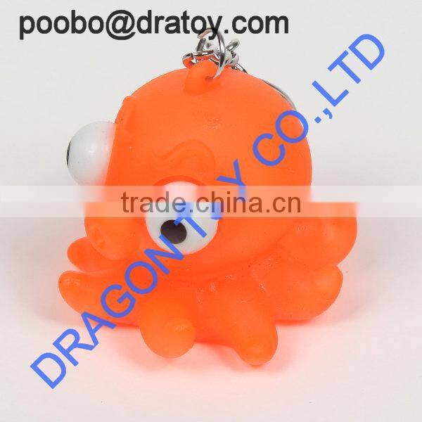 Qualified new designed 3D custom animal key chain