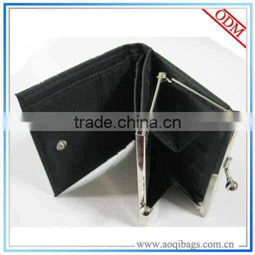 Hot Selling Lather Wallet New Design with Coins Pocket WT007