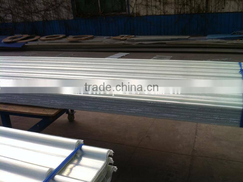 2.0mm/1.5mm Excellent Light Transmittance Corrugated FRP Sheet