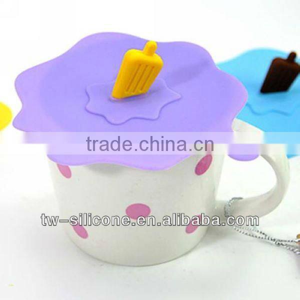 Lovely magic silicone coffee cup cover hot sale