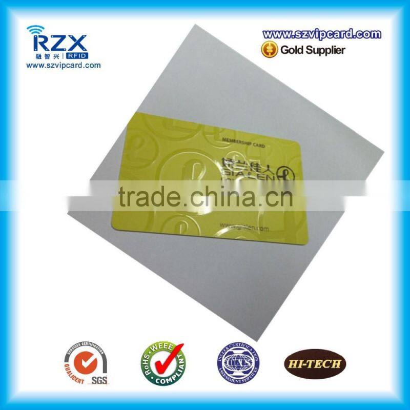 Customized Rewritable RFID I CODE SLI-S Chip Smart Card