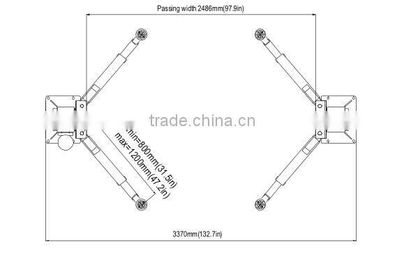 car lift bridge 220v