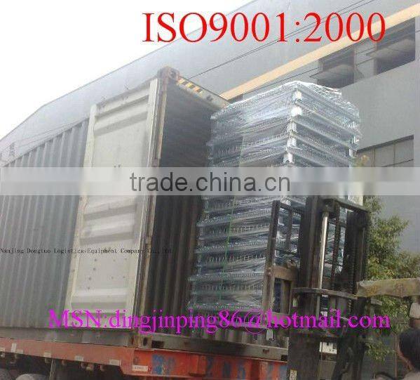 European stackable wire bins