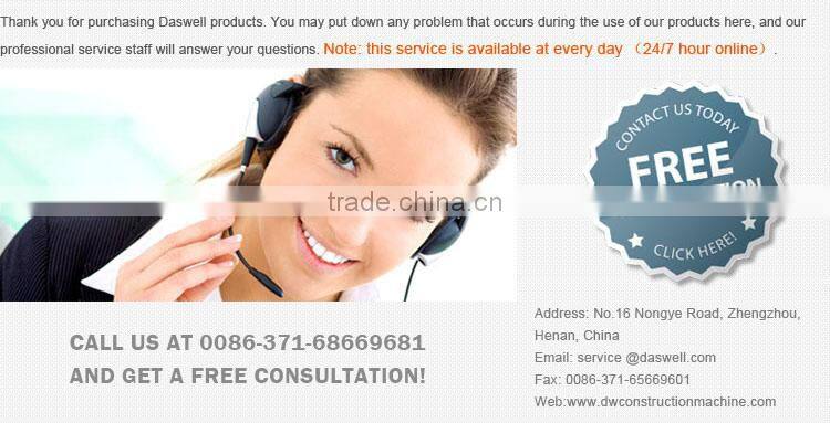 Daswell 100 ton mobile cement silo filter