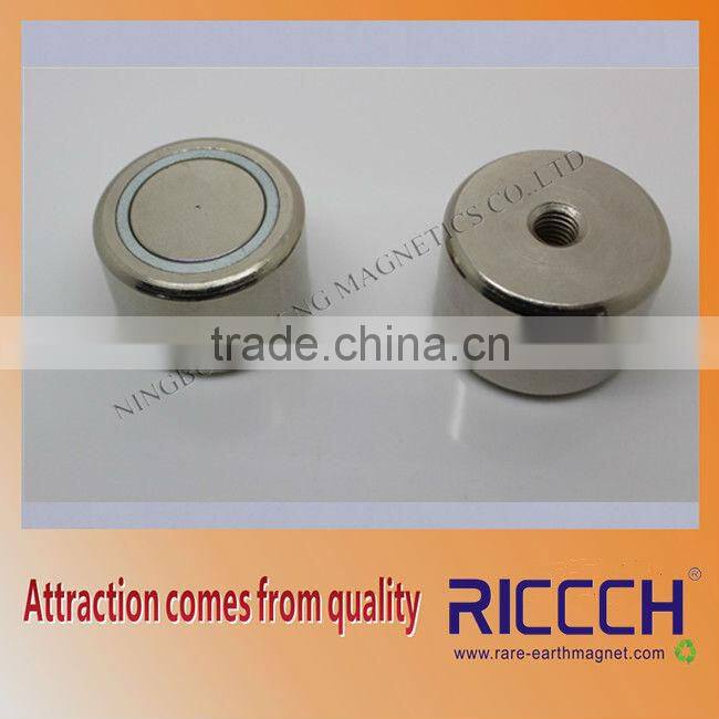 Customized Large Screw pot magnet assemblies