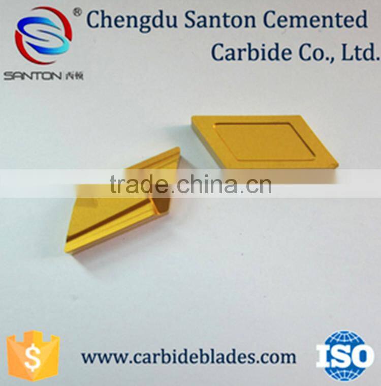 High density knux160405 cutting blade catalogue OEM available for roughing and finishing