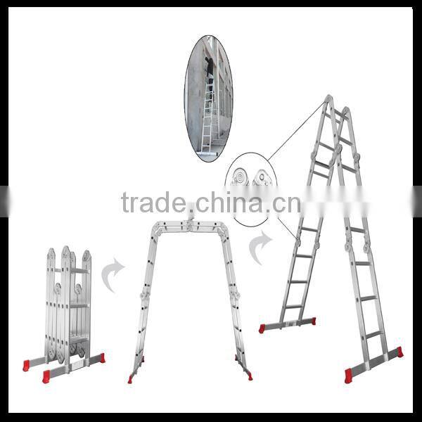 Aluminum 7075 Step Ladder, Urbon Ladder For Safety, Made In China