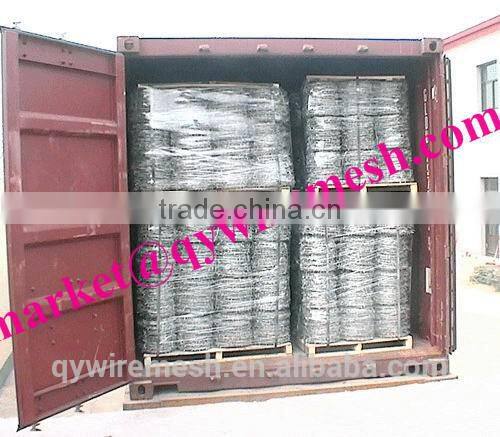 china.cn China Reliable Supplier Hot Dipped Galvanized Barbed Wire (In Stock )/PVC Coated Barbed Wire