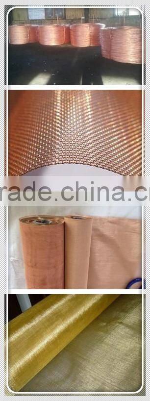 Qiangyu Hight Quality Brass wire mesh / brass screen mesh