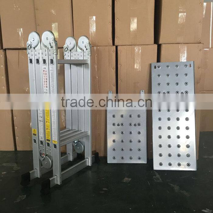 Folding Ladders,Anti-rust,Insulation Ladders Feature and Aluminum Material aluminium double sided step ladder