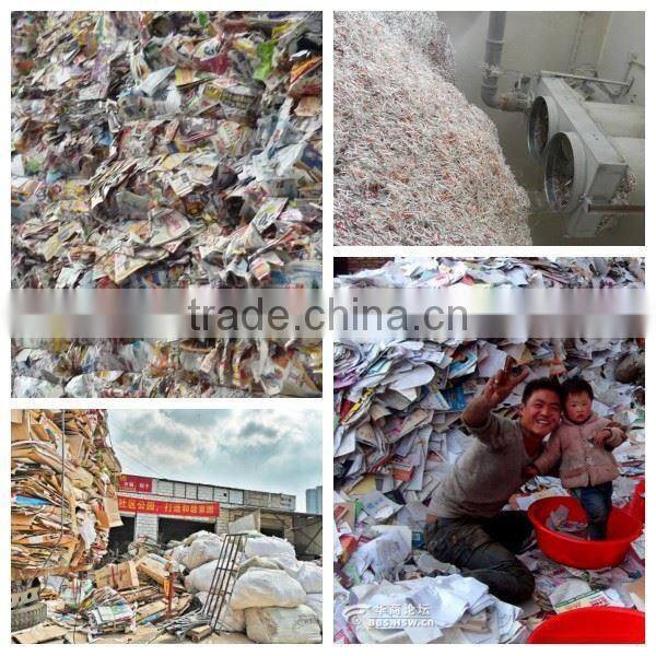 Resource-saving baling machine for waste paper and cartons with high performance