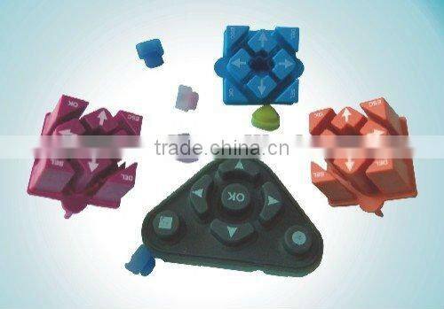 Heat Resistant Silicone Rubber Keypad Conductive Button