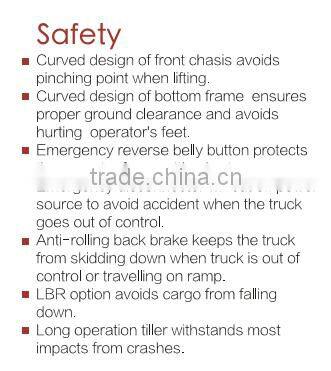 Factory price Walkie Electric 1.8T pallet truck