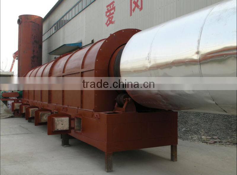 rotary dryer machine drying moisture more than 60%