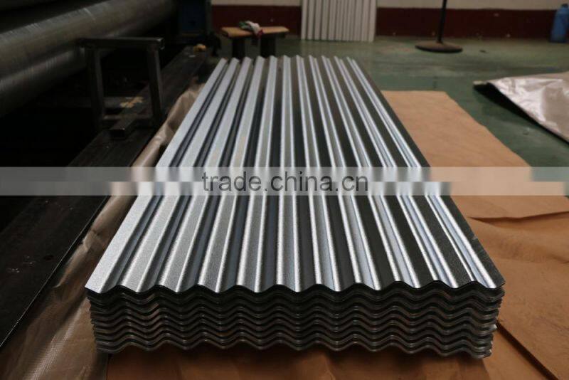 Aluzinc corrugated steel sheet roofing sheet
