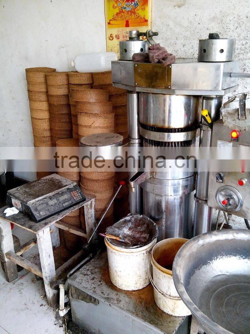 small scale home made hot pressed small sesame oil machine