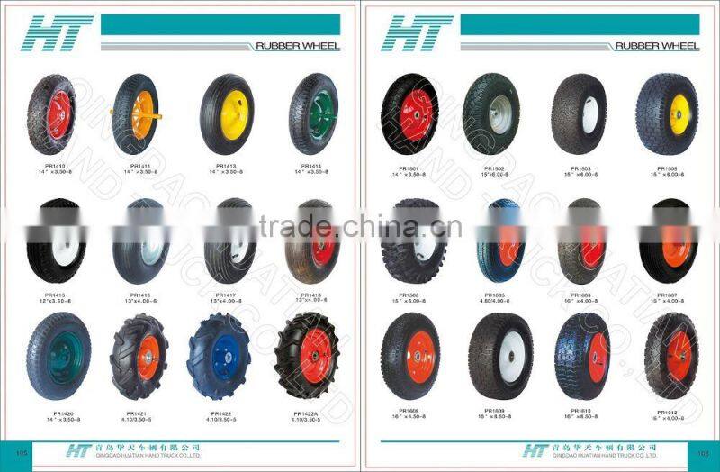 6"X2" Pneumatic wheel for hand truck, tool cart-PR0601A