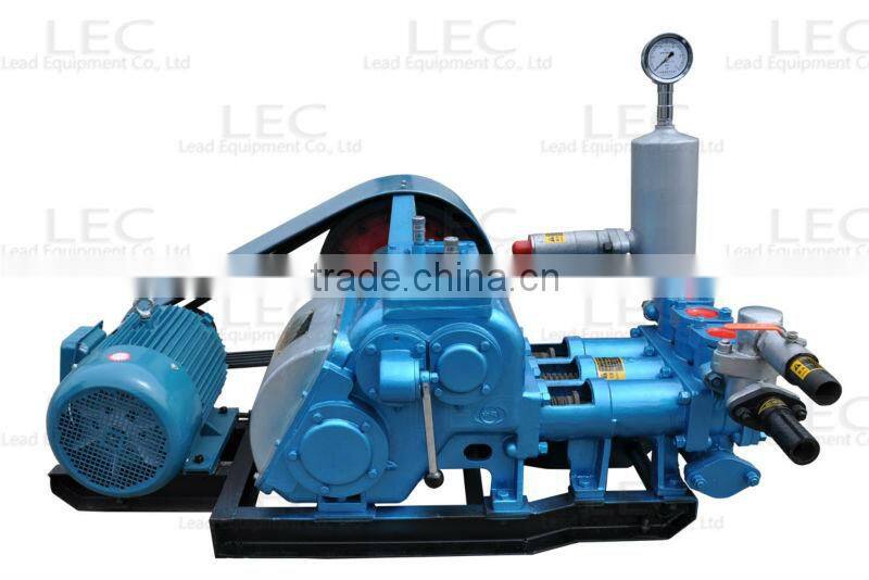 BW250 250L Output 6MPa Horizontal Triplex Reciprocating Piston Slurry Mortar Grouting Pump