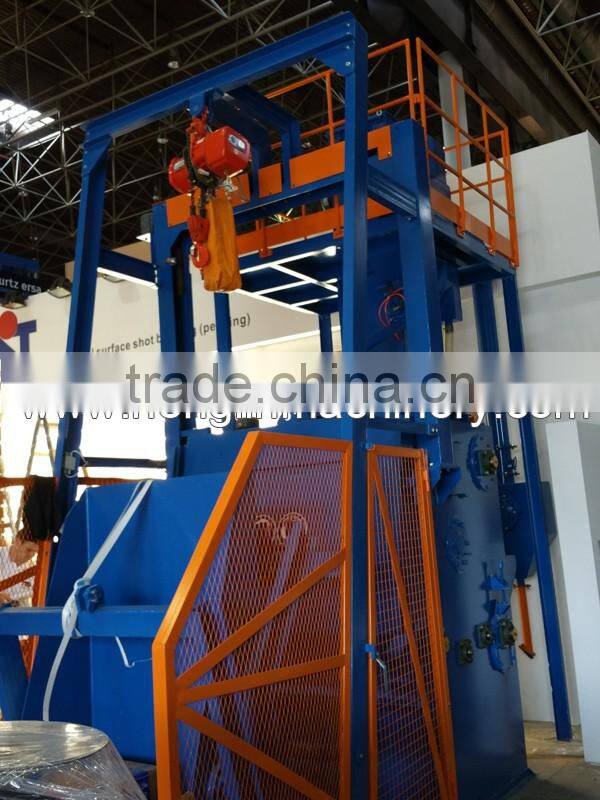 Steel pipe shot blasting cleaning machine, free design