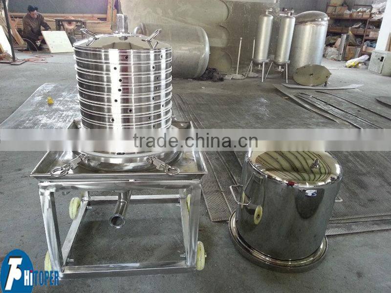 Environmental protectional stainless steel stacked filter, laboratory used small filter for sale