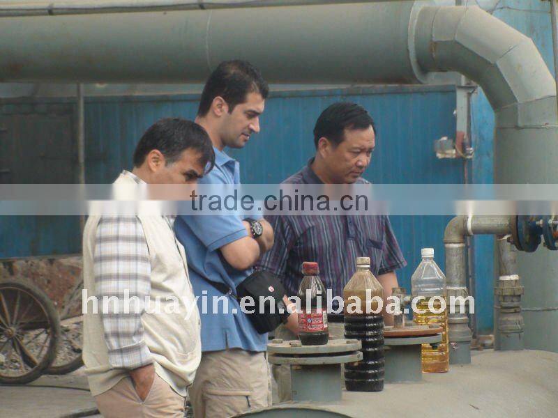10 tons' waste tyre pyrolysis machine to make crude oil