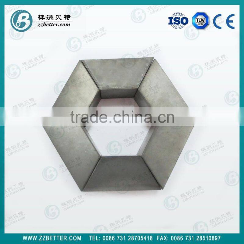 Two sides curved Cylindrical buttons for anti bullet proof plate