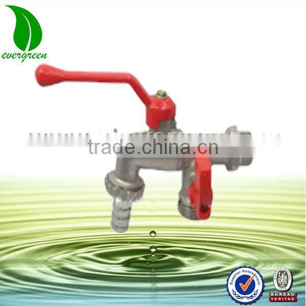 Brass Ball Bibcock with Lockable Handle