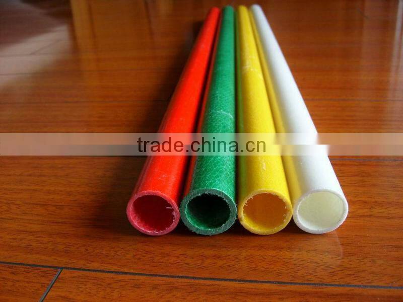 Pultruded durable fiberglass ground wire insulator tubes